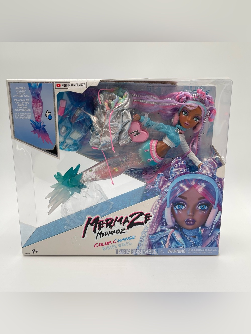 MERMAZE MERMAIDZ Color Change Winter Waves Harmonique Mermaid Doll | BRAND NEW